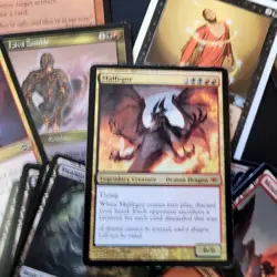 Whole COMMANDER Magic Deck MTG - Malfegor DISCARD themed Mean Evil Demon Dragon - Image 1