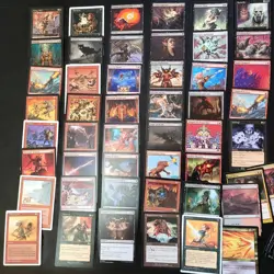 Whole COMMANDER Magic Deck MTG - Malfegor DISCARD themed Mean Evil Demon Dragon - Image 3