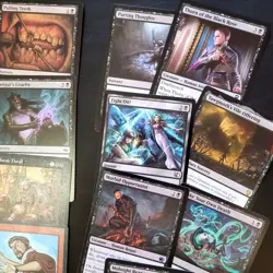 Whole COMMANDER Magic Deck MTG - Malfegor DISCARD themed Mean Evil Demon Dragon - Image 4