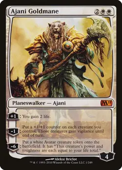 MTG Ajani Goldmane - 1 / English / Near Mint - Image 1