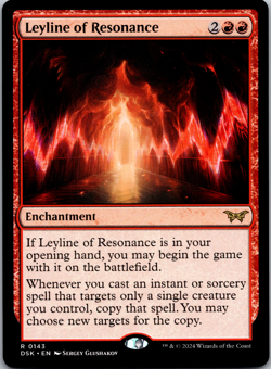 Leyline of Resonance (143) - MTG - Duskmourn: House of Horror Regular - Image 1