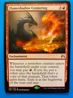 MTG 1x Flameshadow Conjuring # 147 Origins Modern Magic the Gathering Card x1 LP - Image 1