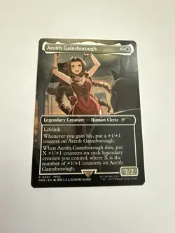 Aerith Gainsborough MTG Final Fantasy RC Promo NM Condition Rare Nonfoil FF - Image 1