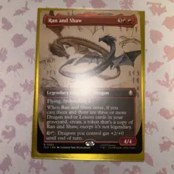 1x - Ran and Shaw - Borderless #325 - Avatar: The Last Airbender - NM MTG - Image 2