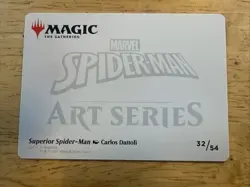 Superior Spider-Man Art Card (Gold-Stamped Signature) [Marvel's Spider- - Image 2