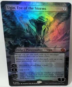 Ugin, Eye of the Storms 0382 EN FOIL extended art borderless 1x TDM Tarkir NM/M - Image 2