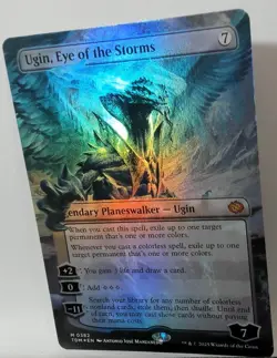 Ugin, Eye of the Storms 0382 EN FOIL extended art borderless 1x TDM Tarkir NM/M - Image 3