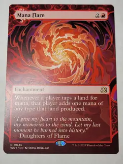 Mana Flare -Showcase- Wilds Eldraine Regular Enchanting Tales WOE WOT 46 mtg NM - Image 1