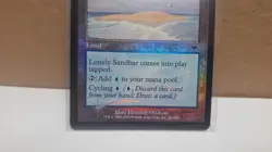 Onslaught MTG FOIL Lonely Sandbar - Vintage Magic The Gathering - LP Condition - Image 2