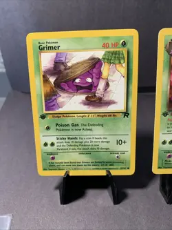 Pokemon TCG 1st Edition Grimer & Dark Muk 1st Edition Team Rocket #41/82 LP 2000 - Image 2