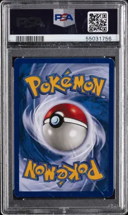 1999 POKEMON FOSSIL 1ST ED #49 HORSEA PSA 7 - Image 2