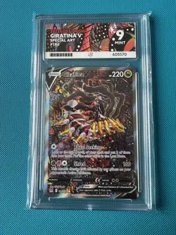 Pokemon Giratina V 186/196 Lost Origin Alternate Art - ACE MINT 9 - Image 1