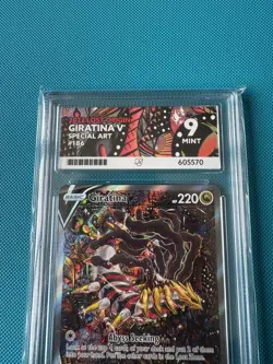 Pokemon Giratina V 186/196 Lost Origin Alternate Art - ACE MINT 9 - Image 2