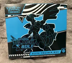 Pokemon TCG: Scarlet & Violet BLACK BOLT Elite Trainer Box ETB Factory Sealed - Image 1