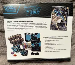 Pokemon TCG: Scarlet & Violet BLACK BOLT Elite Trainer Box ETB Factory Sealed - Image 2