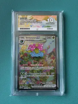 Pokemon S&V 151 Venusaur EX 198/165 Special Illustration Rare - Ace 10 GEM MINT - Image 1