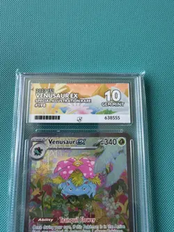 Pokemon S&V 151 Venusaur EX 198/165 Special Illustration Rare - Ace 10 GEM MINT - Image 2