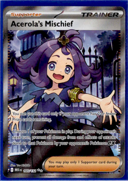 Acerola's Mischief - 165/132 - Ultra Rare - Pokemon Mega Evolution - Image 1