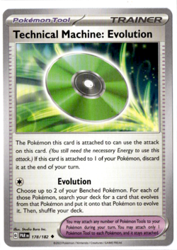 Technical Machine: Evolution - 178/182 - Uncommon - Pokemon Paradox Rift - Image 1