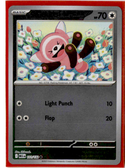 Stufful - 111/132 - Reverse Holo - Pokemon Mega Evolution - Image 1
