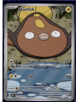 Stunfisk - 118/086 - Illustration Rare - Pokemon White Flare ENG - Image 1