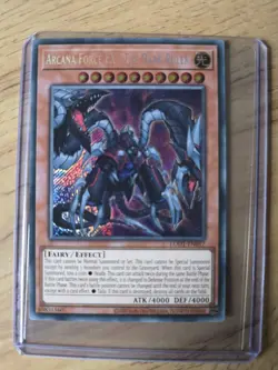Yugioh! Arcana Force EX - The Dark Ruler - LODT-EN017 - Secret Rare. Pack Fresh - Image 1