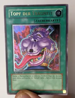 Yugioh! 3x Pot of Avarice GERMAN EEN-EN037 Ultimate Rare 1st Edition - Image 3