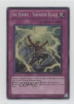 Six Strike - Thunder Blast Unlimited YuGiOh Storm of Ragnarok #STOR-EN089 - Image 1
