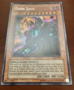 Dark Sage DOD-002 | Glossy Prismatic Secret Rare | NM Yu-Gi-Oh! Grade Potential - Image 2