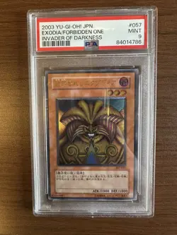 YuGiOh! - Exodia, the Forbidden One - 307-057 - Japanese - PSA 9 - Image 1