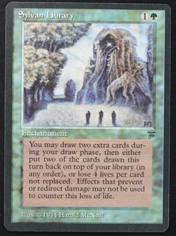 Sylvan Library Magic Card Legends MTG - Image 1
