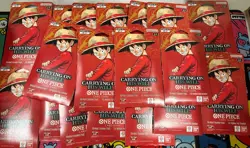 One Piece Carrying On His Will OP-13 - Sleeved 12 Cards - Lot of 6 (English) - Image 1
