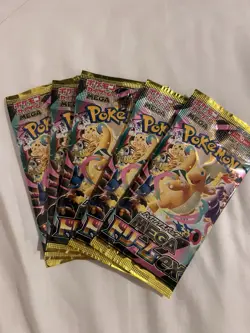 5 Pack Pokemon Card MEGA Dream ex Booster pack M2a Japanese NEW random USA - Image 1