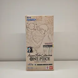 One Piece Card Game EB-02 Anime 25th Collection Box Japanese Jap - Image 1