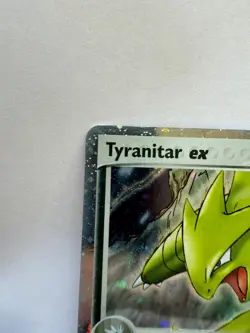 Pokemon TCG Tyranitar EX 17/17 Pop Series 1 Ultra Rare Holo Card Excellent - Image 5