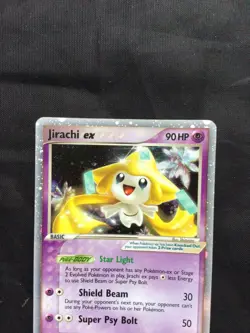 Pokemon Cards: EX Crystal Guardians Rare Holo: Jirachi EX 94/100 - Image 2