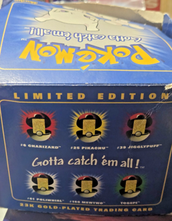 Pokemon Mewtwo 23k Gold Plated Trading Card New NOB Vintage 1999 Nintendo - Image 3