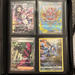 Pokemon Cards Binder/Collection - Must See - Pack Fresh - All Full Arts+ - Image 2