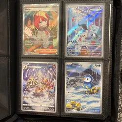 Pokemon Cards Binder/Collection - Must See - Pack Fresh - All Full Arts+ - Image 3