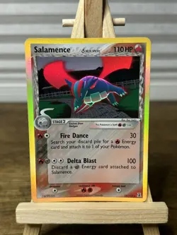 Pokemon TCG Salamence EX Delta Species Holo Rare Card 14/113 - NM/LP - Image 1