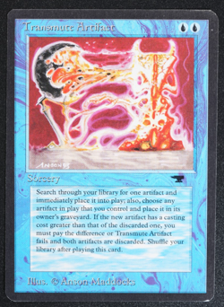 Transmute Artifact Magic Card Antiquities MTG Reserved List - Image 1