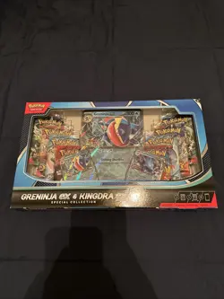Pokemon Trading Card Game Greninja ex and Kingdra ex Special Collection Box - Image 1