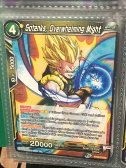 Gotenks Overwhelming Might Dragon Ball Super Card - Image 1