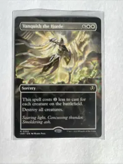 MTG Vanquish the Horde Borderless - Innistrad Remastered #302 - Image 1