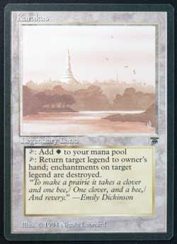 Karakas Magic Card Legends MTG 1994 - Image 1