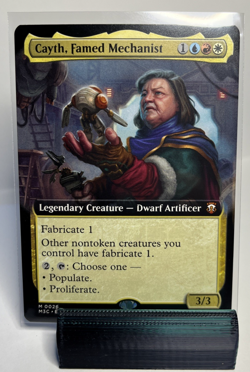Cayth, Famed Mechanist (Extended Art) Commander: Modern Horizons 3 Regular MTG - Image 1