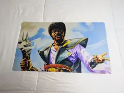 Magic The Gathering playmat Samuel L. Jackson Planeswalker - Image 1