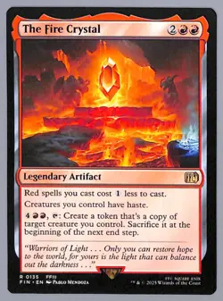 The Fire Crystal - 135 - Final Fantasy (FIN) MTG - Image 1