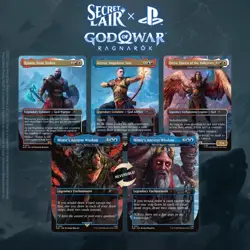 Secret Lair x God of War Norse | NON-FOIL | Playstation Drop Sealed - Image 1