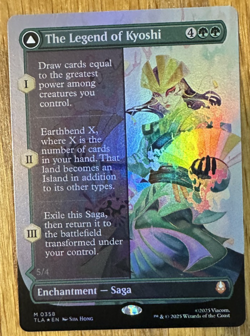 MTG Avatar: The Last Airbender, The Legend of Kyoshi / Avatar - Borderless Foil - Image 1